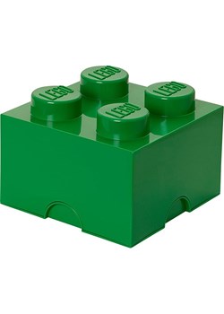 LEGO Pojemnik &quot;Brick 4&quot; w kolorze zielonym - 25 x 18 x 25 cm ze sklepu Limango Polska w kategorii Kosze i pudełka na zabawki - zdjęcie 184780177