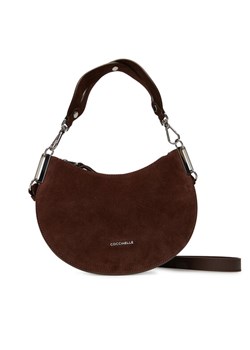 Coccinelle Torebka QKG Coccinellesunup Suede E1 QKG 13 03 Brązowy ze sklepu MODIVO w kategorii Torebki hobo - zdjęcie 184780208