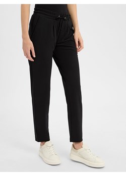 Marie Lund Damskie spodnie dresowe Kobiety czarny jednolity ze sklepu vangraaf w kategorii Spodnie damskie - zdjęcie 184781689