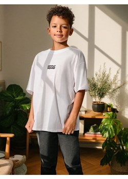 Sinsay - Koszulka z nadrukiem na plecach - biały ze sklepu Sinsay w kategorii T-shirty chłopięce - zdjęcie 184782935