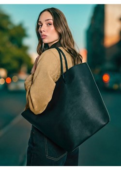 Sinsay - Torebka typu tote - czarny ze sklepu Sinsay w kategorii Torby Shopper bag - zdjęcie 184782937