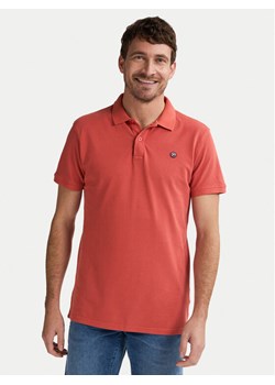 Petrol Industries Polo M-ROS-POL002 Różowy Regular Fit ze sklepu MODIVO w kategorii T-shirty męskie - zdjęcie 184785418