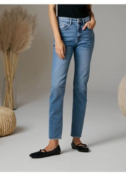 Sinsay - Jeansy straight - niebieski ze sklepu Sinsay w kategorii Jeansy damskie - zdjęcie 184786016