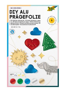 folia PAPER Folia "DIY" w różnych kolorach do wytłaczania - 5+ ze sklepu Limango Polska w kategorii Zabawki - zdjęcie 184786519