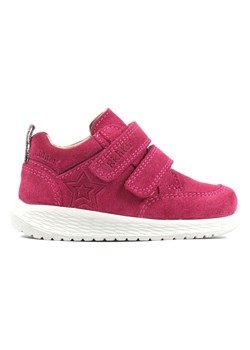 Richter Shoes Skórzane sneakersy &quot;Tommy&quot; w kolorze różowym ze sklepu Limango Polska w kategorii Buty sportowe dziecięce - zdjęcie 184786666
