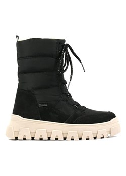 Richter Shoes Kozaki zimowe &quot;Iron&quot; w kolorze czarnym ze sklepu Limango Polska w kategorii Buty zimowe dziecięce - zdjęcie 184786697