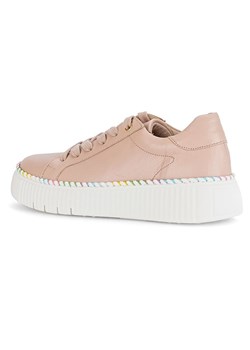 Gabor Skórzane sneakersy w kolorze jasnoróżowym ze wzorem - id: 17446750 - marki Gabor - 184786857 Gabor Skórzane sneakersy w kolorze jasnoróżowym ze wzorem ze sklepu Limango Polska w kategorii Buty sportowe damskie - zdjęcie 184786857