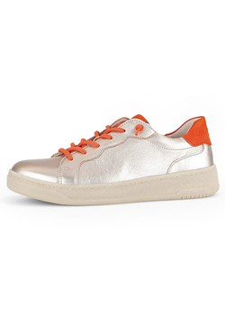 Gabor Skórzane sneakersy w kolorze beżowo-pomarańczowym ze sklepu Limango Polska w kategorii Trampki damskie - zdjęcie 184786936