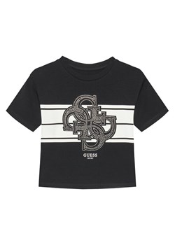 Guess T-Shirt J5YI09 K6YW4 Czarny Regular Fit ze sklepu MODIVO w kategorii T-shirty chłopięce - zdjęcie 184787708