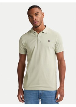 Petrol Industries Polo M-ROS-POL002 Zielony Regular Fit ze sklepu MODIVO w kategorii T-shirty męskie - zdjęcie 184787717