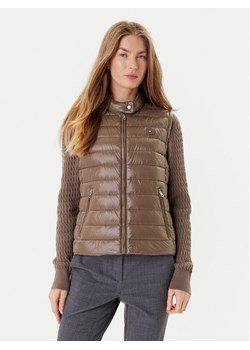 Tommy Hilfiger Bezrękawnik WW0WW45499 Brązowy Regular Fit ze sklepu MODIVO w kategorii Kamizelki damskie - zdjęcie 184787726