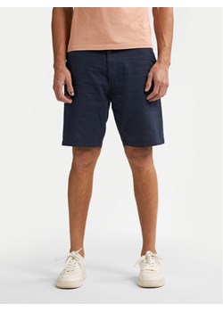 Petrol Industries Szorty materiałowe M-1050-SHO538 Granatowy Slim Fit - id: 0000305731807 - marki Petrol Industries - 184787727 Petrol Industries Szorty materiałowe M-1050-SHO538 Granatowy Slim Fit ze sklepu MODIVO w kategorii Spodenki męskie - zdjęcie 184787727
