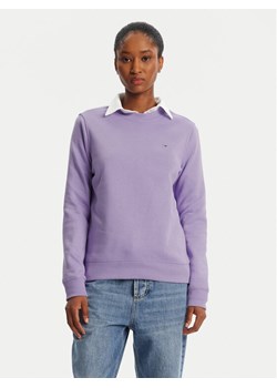 Tommy Jeans Bluza Flag DW0DW19959 Fioletowy Regular Fit ze sklepu MODIVO w kategorii Bluzy damskie - zdjęcie 184787728