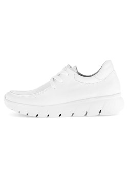 Gabor Skórzane sneakersy w kolorze białym ze sklepu Limango Polska w kategorii Buty sportowe damskie - zdjęcie 184789895