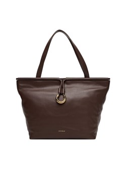 Coccinelle Torebka Bag Smoth L E1 T1F 11 01 01 Brązowy ze sklepu MODIVO w kategorii Torby Shopper bag - zdjęcie 184790248