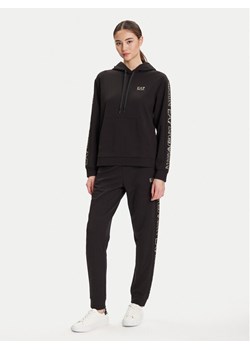 EA7 Emporio Armani Dres 7W000789 AF18880 MC004 Czarny Regular Fit ze sklepu MODIVO w kategorii Dresy damskie - zdjęcie 184790299