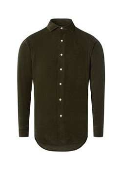 Polo Ralph Lauren Męska koszula sztruksowa Mężczyźni Regular Fit Bawełna jodłowy jednolity ze sklepu vangraaf w kategorii Koszule męskie - zdjęcie 184791108