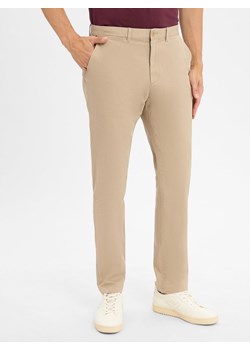 Tommy Hilfiger Chino - Harlem Mężczyźni Bawełna beżowy jednolity ze sklepu vangraaf w kategorii Spodnie męskie - zdjęcie 184791147