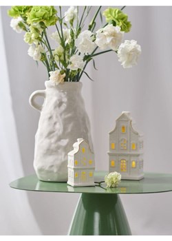 Sinsay - Ceramiczna lampka LED w kształcie domku - biały ze sklepu Sinsay w kategorii Oświetlenie led - zdjęcie 184792899