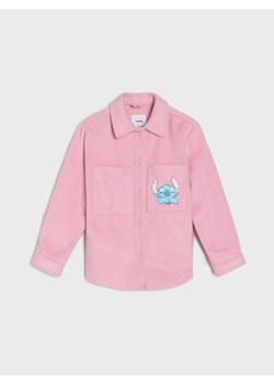 Sinsay - Kurtka koszulowa Lilo & Stitch - różowy ze sklepu Sinsay w kategorii Kurtki dziewczęce - zdjęcie 184793018
