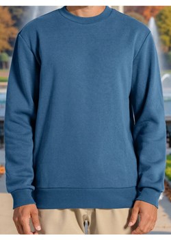 Sinsay - Bluza z długimi rękawami - niebieski ze sklepu Sinsay w kategorii Bluzy męskie - zdjęcie 184793115