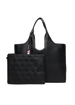 Torebka KARL LAGERFELD A3W30096 Czarny ze sklepu eobuwie.pl w kategorii Torby Shopper bag - zdjęcie 184793337