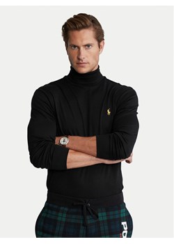 Polo Ralph Lauren Golf 710853205001 Czarny Slim Fit ze sklepu MODIVO w kategorii Swetry męskie - zdjęcie 184794108