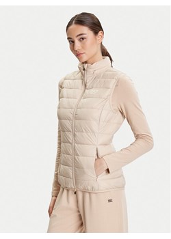 EA7 Emporio Armani Bezrękawnik 7W000472 AF12477 U1046 Beżowy Slim Fit ze sklepu MODIVO w kategorii Kamizelki damskie - zdjęcie 184794117