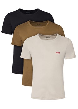 HUGO Komplet 3 t-shirtów 50532811 Kolorowy Regular Fit ze sklepu MODIVO w kategorii T-shirty męskie - zdjęcie 184794118