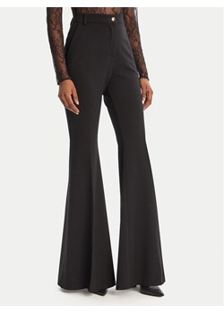 PINKO Spodnie materiałowe 105705 A24C Czarny Regular Fit ze sklepu MODIVO w kategorii Spodnie damskie - zdjęcie 184794126