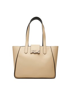 KARL LAGERFELD Torebka A3W30133 Beżowy - id: 0000305506405 - marki Karl Lagerfeld - 184794128 KARL LAGERFELD Torebka A3W30133 Beżowy ze sklepu MODIVO w kategorii Torby Shopper bag - zdjęcie 184794128