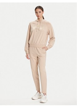 EA7 Emporio Armani Dres 7W000687 AF12502 U1046 Beżowy Regular Fit ze sklepu MODIVO w kategorii Dresy damskie - zdjęcie 184794219
