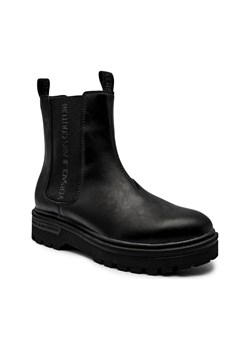 Versace Jeans Couture Sztyblety SYRIUS DIS. 47 | z dodatkiem skóry ze sklepu Gomez Fashion Store w kategorii Buty zimowe męskie - zdjęcie 184795955