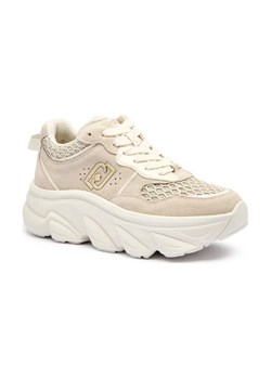 Liu Jo Skórzane sneakersy STEFFY 01 ze sklepu Gomez Fashion Store w kategorii Buty sportowe damskie - zdjęcie 184795958