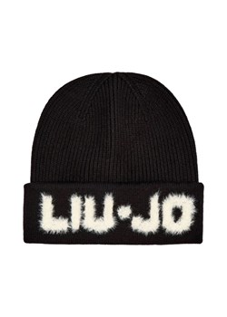 Liu Jo Czapka | z dodatkiem wełny - id: LC255W000100222 - marki Liu Jo - 184795975 Liu Jo Czapka | z dodatkiem wełny ze sklepu Gomez Fashion Store w kategorii Czapki zimowe damskie - zdjęcie 184795975