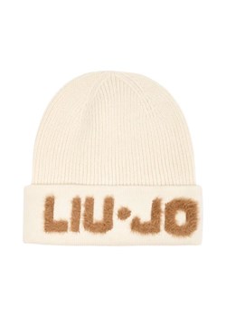 Liu Jo Czapka | z dodatkiem wełny - id: LC255W000100701 - marki Liu Jo - 184795979 Liu Jo Czapka | z dodatkiem wełny ze sklepu Gomez Fashion Store w kategorii Czapki zimowe damskie - zdjęcie 184795979