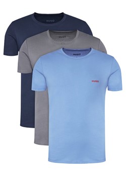 HUGO Komplet 3 t-shirtów 50532811 Kolorowy Regular Fit ze sklepu MODIVO w kategorii T-shirty męskie - zdjęcie 184797637