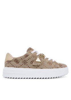 Guess Sneakersy 175397 Brązowy ze sklepu MODIVO w kategorii Buty sportowe damskie - zdjęcie 184797647