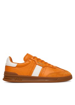 Polo Ralph Lauren Sneakersy Aera 804956688007 Pomarańczowy ze sklepu MODIVO w kategorii Buty sportowe damskie - zdjęcie 184797766