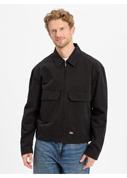 Dickies Męska kurtka bawełniana - Fort Smith Mężczyźni czarny jednolity ze sklepu vangraaf w kategorii Kurtki męskie - zdjęcie 184798915