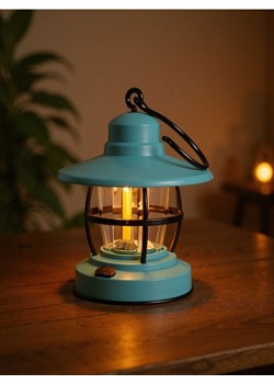 Sinsay - Latarnia kempingowa z uchwytem - niebieski ze sklepu Sinsay w kategorii Lampiony i lampki - zdjęcie 184799376