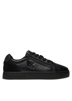 Sneakersy Calvin Klein Jeans Classic Cupsole Zip Low In YM0YM01318 Czarny ze sklepu eobuwie.pl w kategorii Buty sportowe męskie - zdjęcie 184799739