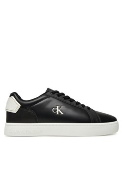 Sneakersy Calvin Klein Jeans Classic Cupsole Ru Patch Lth YM0YM01297 Czarny ze sklepu eobuwie.pl w kategorii Buty sportowe męskie - zdjęcie 184799768