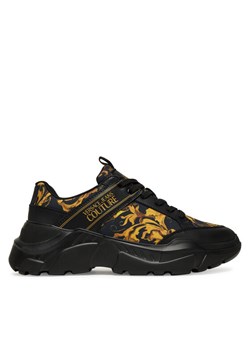 Sneakersy Versace Jeans Couture 79YA3SC2 ZSC85 G89 Czarny ze sklepu eobuwie.pl w kategorii Buty sportowe męskie - zdjęcie 184799797