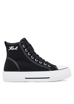 Trampki KARL LAGERFELD KL60655 Czarny ze sklepu eobuwie.pl w kategorii Trampki damskie - zdjęcie 184799829
