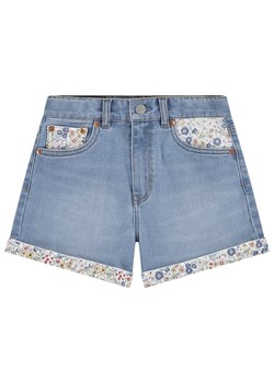 Levi&apos;s Kids Szorty dżinsowe w kolorze błękitnym ze sklepu Limango Polska w kategorii Spodenki dziewczęce - zdjęcie 184801516