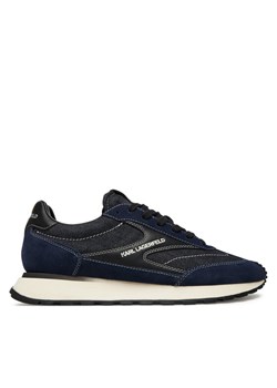 Sneakersy KARL LAGERFELD KL51124D Granatowy ze sklepu eobuwie.pl w kategorii Buty sportowe męskie - zdjęcie 184801619