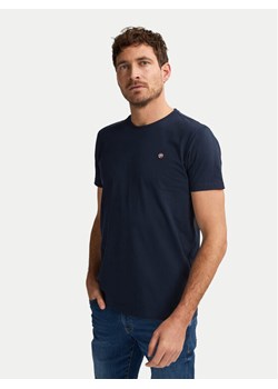 Petrol Industries T-Shirt M-ROS-TSR002 Granatowy Regular Fit ze sklepu MODIVO w kategorii T-shirty męskie - zdjęcie 184801865