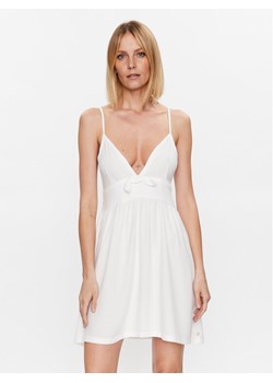 Roxy Sukienka letnia Bright Light ARJWD03501 Biały Regular Fit ze sklepu MODIVO w kategorii Sukienki - zdjęcie 184801899