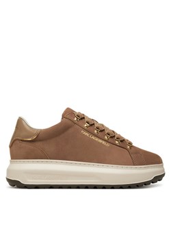 Sneakersy KARL LAGERFELD KL57545 Beżowy ze sklepu eobuwie.pl w kategorii Buty sportowe męskie - zdjęcie 184810259
